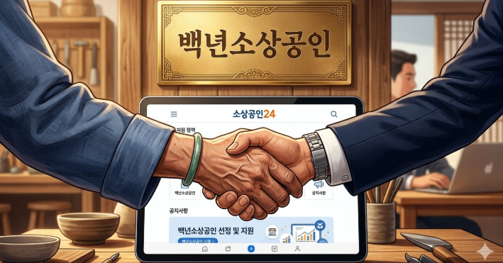 백년소상공인 제작 이미