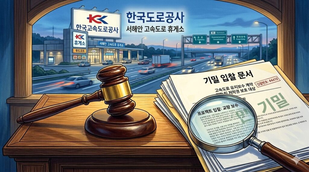 휴게시설 운영권 입찰 비위