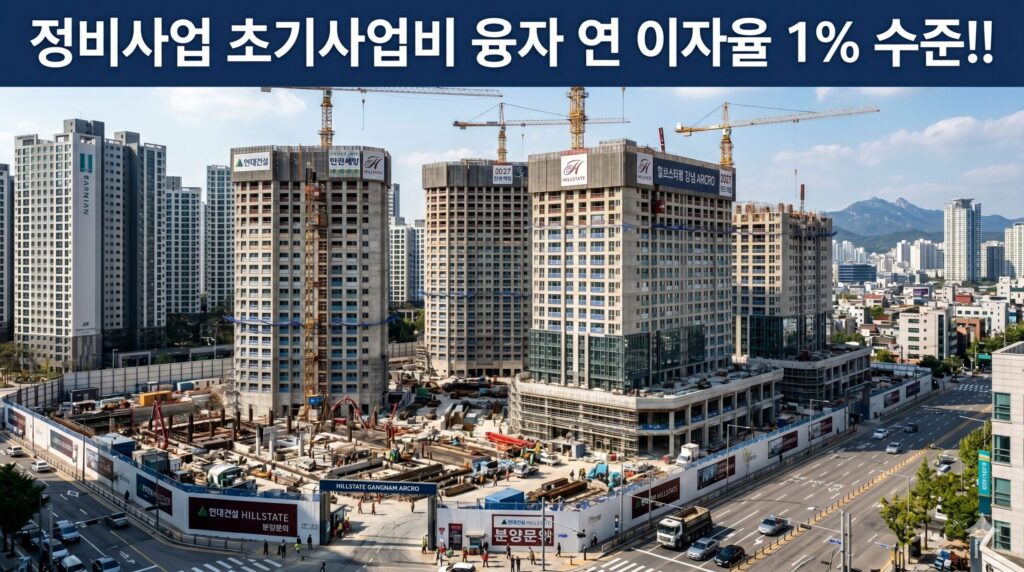 정비사업 초기사업비 융자